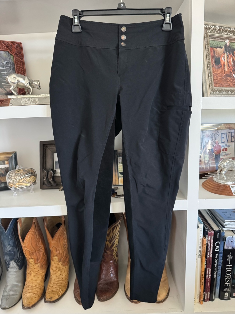 G.R.A.S.S. Black Riding Breeches - Picture 2 of 11